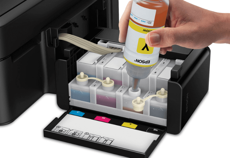 Show you 8+ simple steps to refill printer ink for beginners at home Picture 8