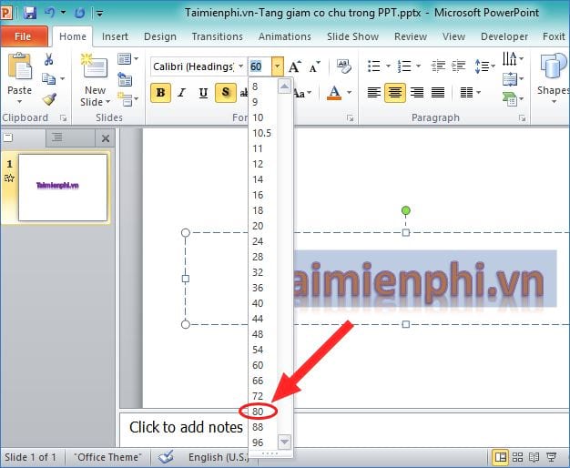 images 3 of Simple guide to increasing and decreasing font size in PowerPoint