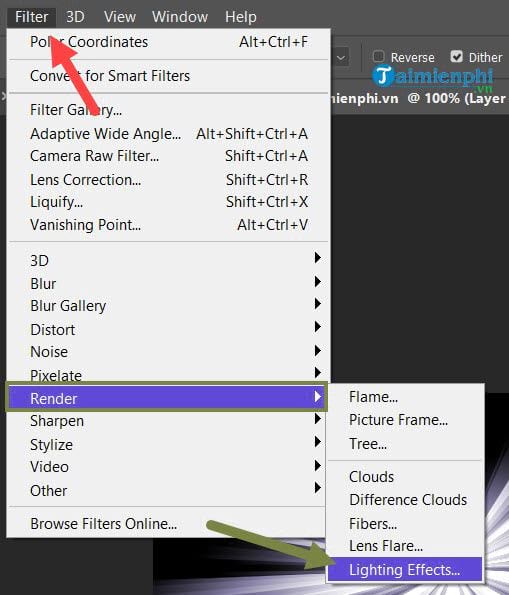 Simple tutorial on creating light beam effects in Photoshop Picture 14