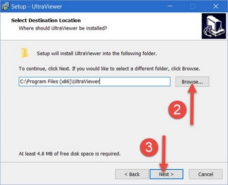 Picture 3 of Simple UltraViewer usage guide for remote computer control.