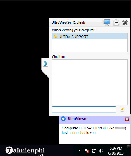 Picture 9 of Simple UltraViewer usage guide for remote computer control.