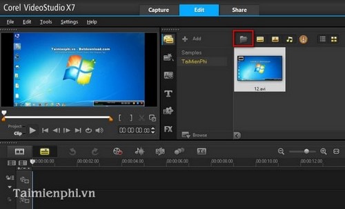 Picture 2 of Simplest guide to merging videos using Corel VideoStudio