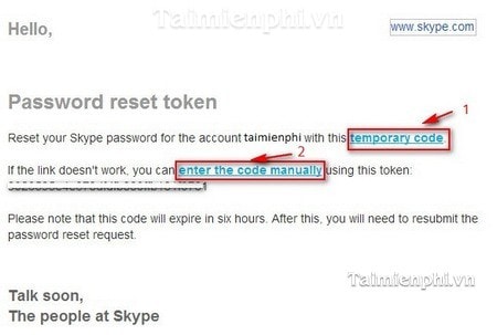 Picture 7 of Skype - How to recover a lost password