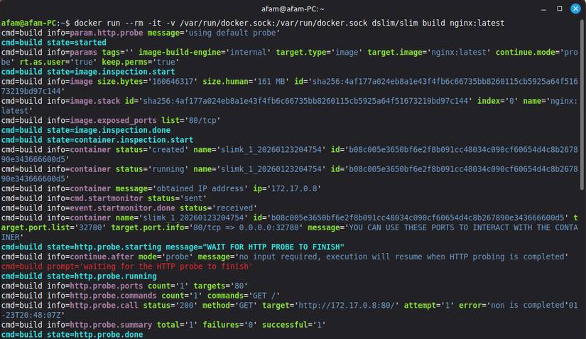SlimToolKit - A free tool for reducing Docker image size. Picture 2