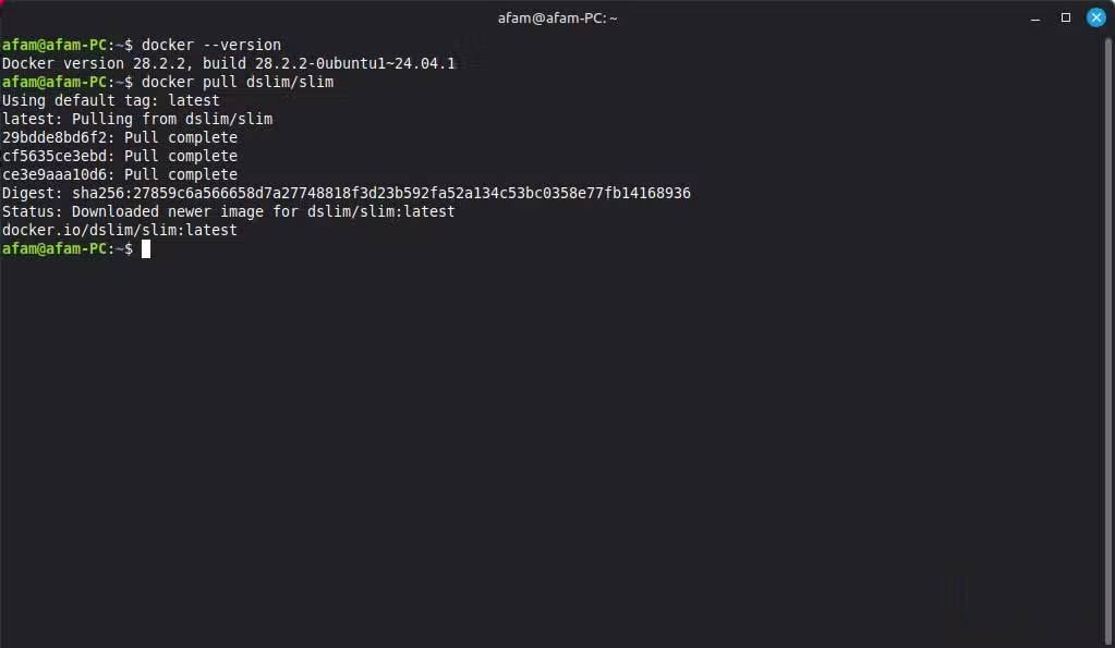 SlimToolKit - A free tool for reducing Docker image size. Picture 3