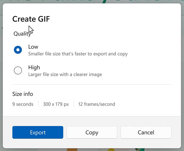 Snipping Tool on Windows 11 added useful screen recording feature Picture 2