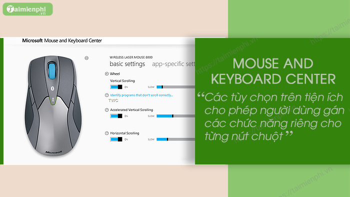 Picture 2 of Software for adjusting mouse and cursor speed.