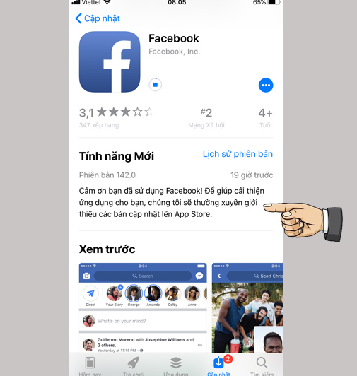 Solve Facebook Font Error on iPhone Picture 5