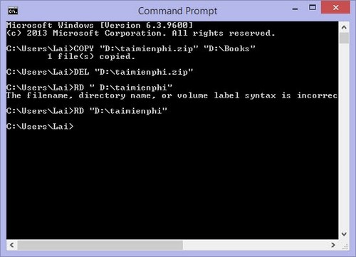 Picture 3 of Some commonly used DOS commands in CMD