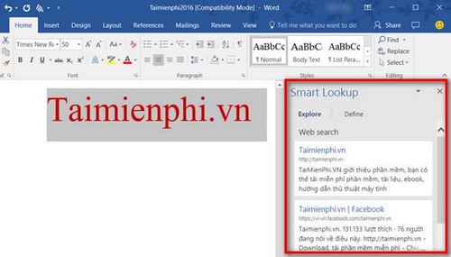 Picture 17 of Some features in Office 2016 are little known to users.