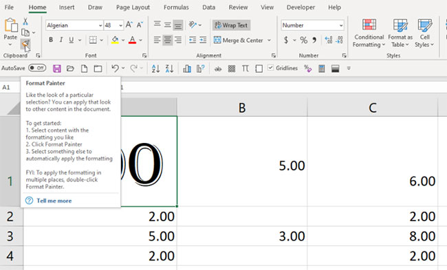Some small tricks when working with Excel Picture 1