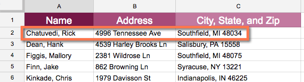 Sort and filter data Picture 1