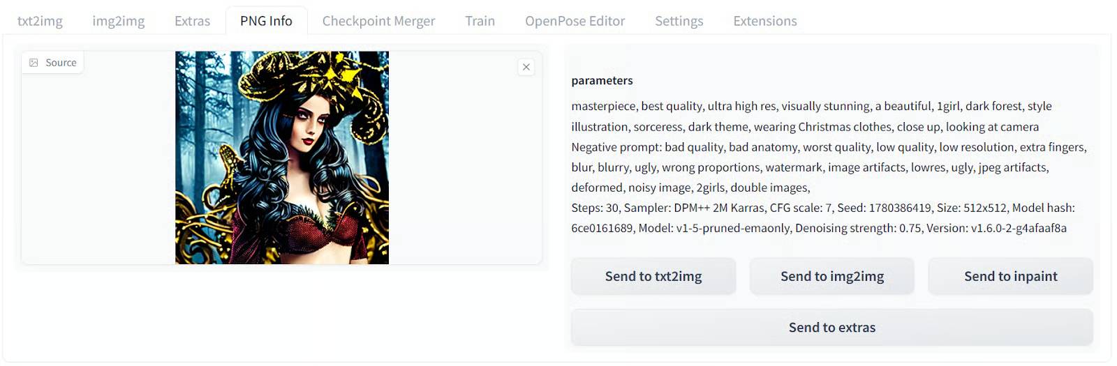 Stable Diffusion Web UI Picture 14