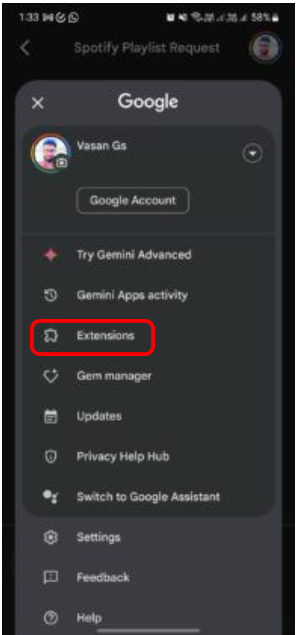 Step by Step Guide to Connect Spotify to Gemini Picture 1