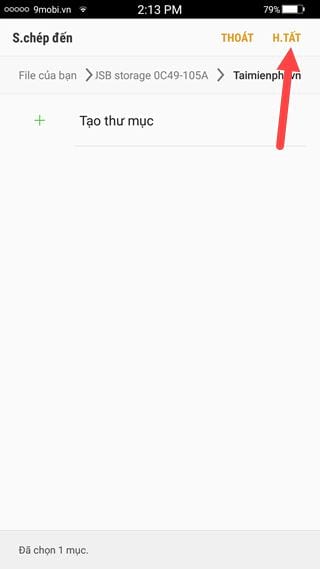 Picture 11 of Steps to connect a USB device to an Android phone via OTG port