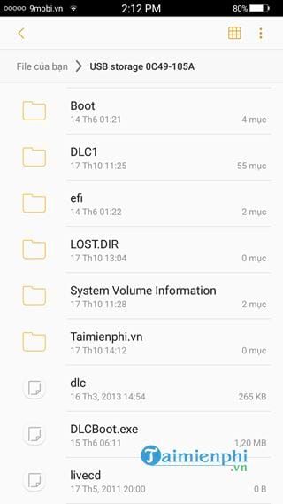 Picture 6 of Steps to connect a USB device to an Android phone via OTG port