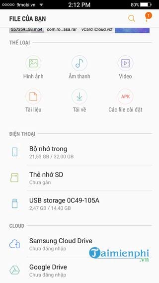 Picture 8 of Steps to connect a USB device to an Android phone via OTG port