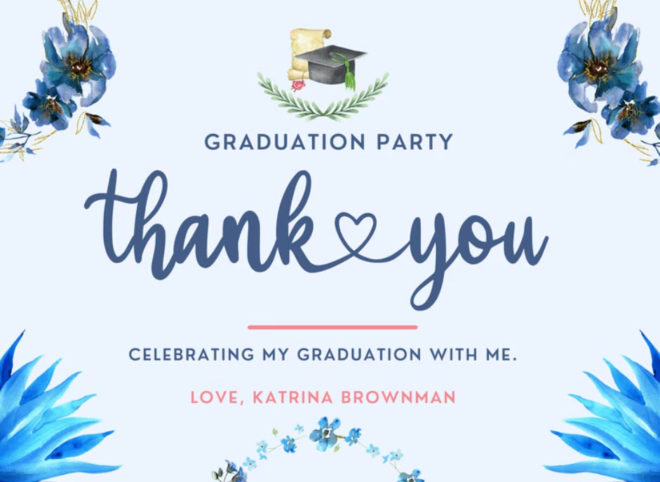 Picture 6 of Here are some suggestions for the perfect thank-you card for every special moment in your life.