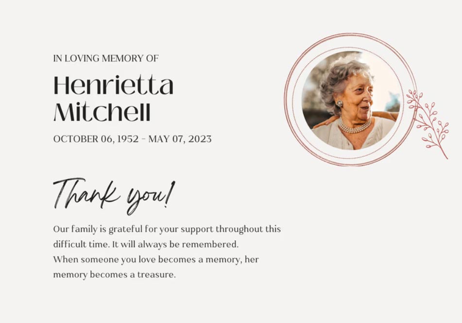 Picture 7 of Here are some suggestions for the perfect thank-you card for every special moment in your life.