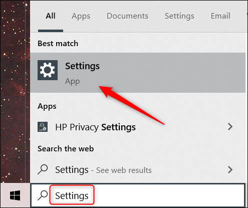 Summary of 12 ways to quickly access the Settings application on Windows 10 Picture 6