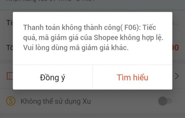 Picture 6 of A compilation of common errors on Shopee and how to fix them.