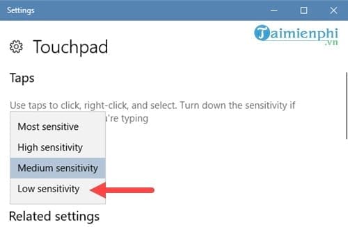 Summary of common Touchpad errors and how to fix them Picture 6