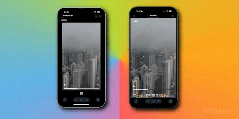 Summary of new updates for the Photos app since iOS 18 Picture 2