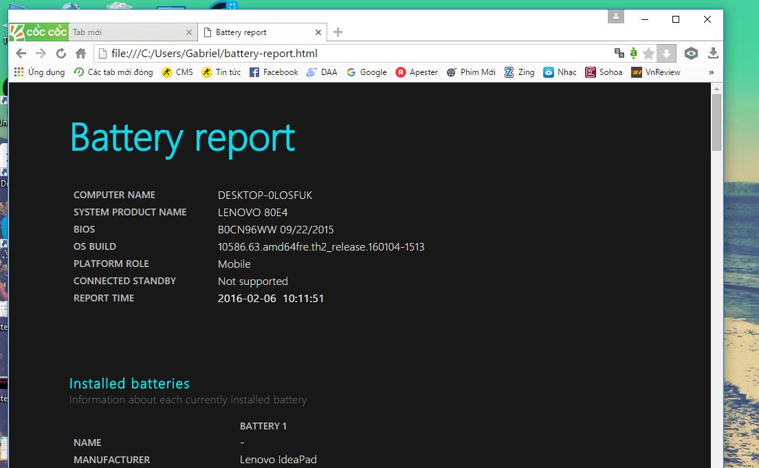 Summary of the most accurate laptop battery testing software Picture 10