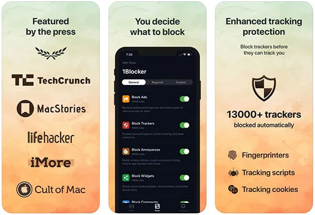 Summary of ways to block ads on iPhone Picture 2