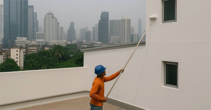 'Sweating' paint keeps buildings cool even in hot, humid cities Picture 1