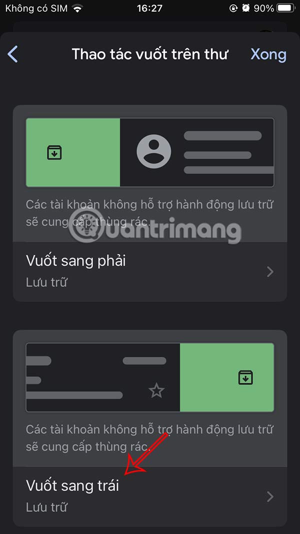 Swipe tips to quickly delete emails in Gmail iPhone Picture 5