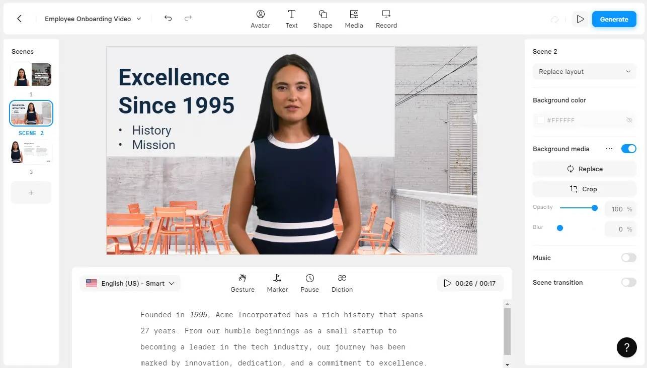 Synthesia AI: A detailed look at how to use Synthesia to create AI-powered videos. Picture 6