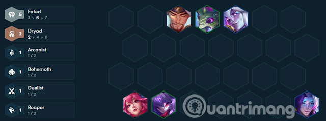 Picture 2 of Teamfight Tactics Season 11 Destiny lineup: gameplay and item build.