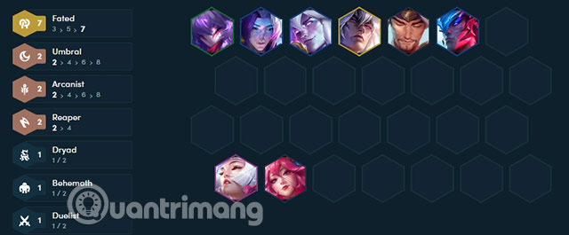 Picture 4 of Teamfight Tactics Season 11 Destiny lineup: gameplay and item build.