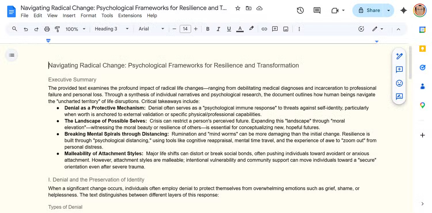 Temporary solutions when NotebookLM fails to export files correctly. Picture 3