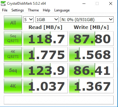 Test SSD, HDD hard drive speed with CrystalDiskMark software Picture 8