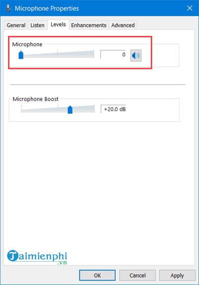 Picture 17 of Test your microphone and headphones on Windows 10, 8, and 7.