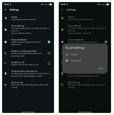 Action Notch app adds a new invisible button to the front of your Android phone Picture 4