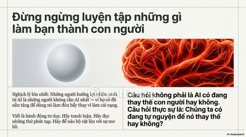 Picture 13 of The AI ​​Paradox: When Support Becomes a 'Cruci' That Degrades Human Thinking.