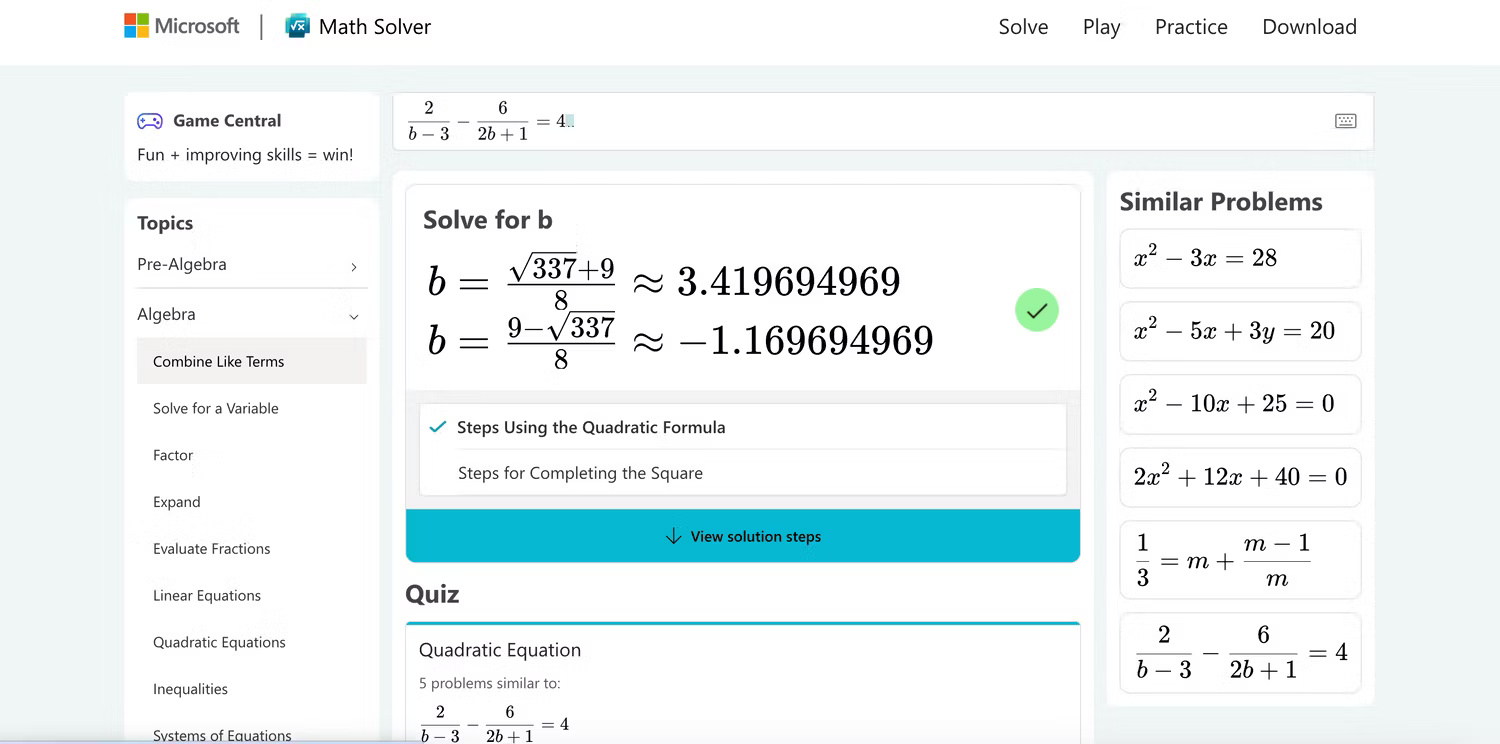 The best AI tools help solve math problems with ease Picture 8