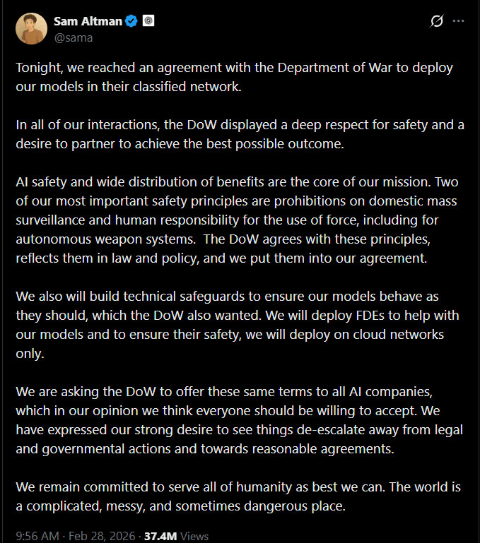 The 'Cancel ChatGPT' movement erupted over military cooperation: What's happening? Picture 1