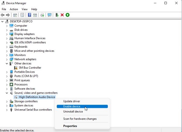The computer does not have Audio Inputs and Outputs, fix it very quickly Picture 5
