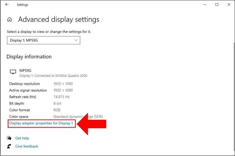 The fastest and simplest ways to adjust screen refresh rate today Picture 4