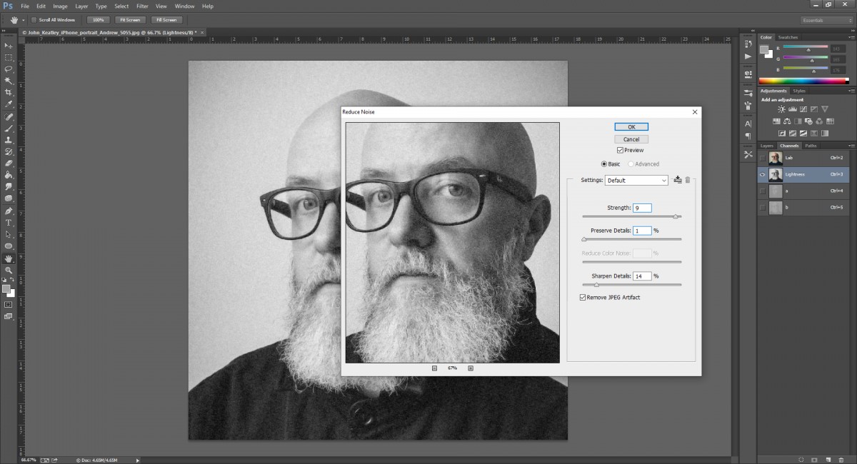 The Fastest Method To Remove Noise In Photoshop Picture 3
