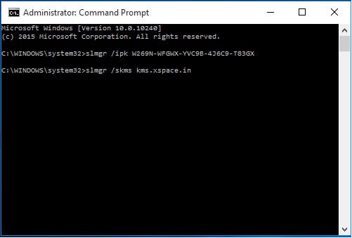 The fastest way to Active Windows 10 Pro, Home using CMD Picture 3