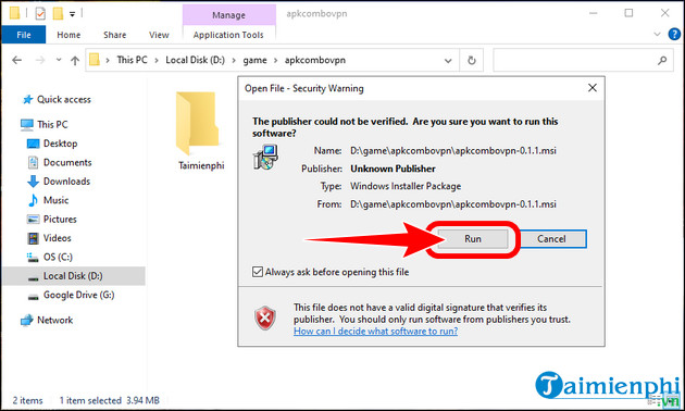 Picture 3 of The fastest way to download and install APKCombo VPN on your PC.