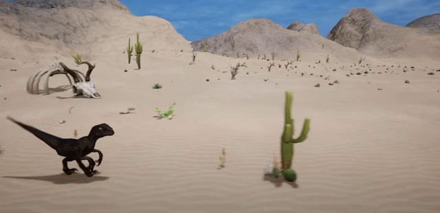 The game 'Dead Dinosaur' on Google Chrome is beautifully 3Dized, please experience it Picture 2