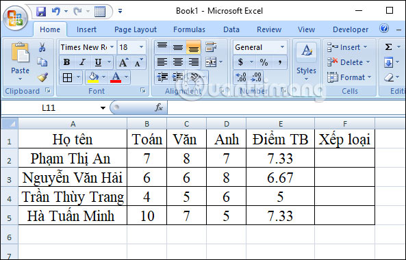 Picture 6 of The IF function in Excel: Syntax and specific examples of the IF function.