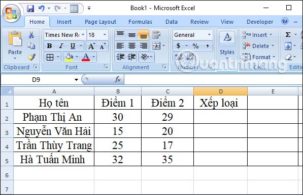 Picture 9 of The IF function in Excel: Syntax and specific examples of the IF function.