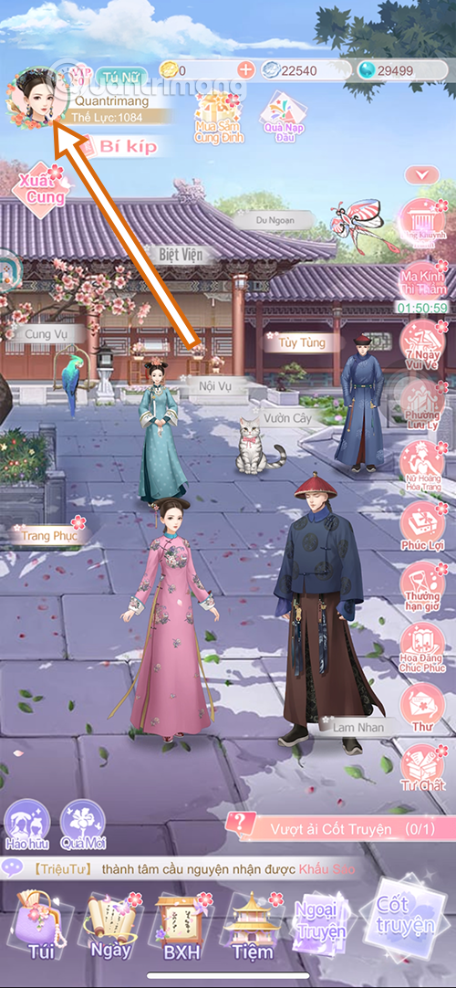 The latest Giftcode for Queen Gia Lam and how to redeem the code for rewards Picture 1